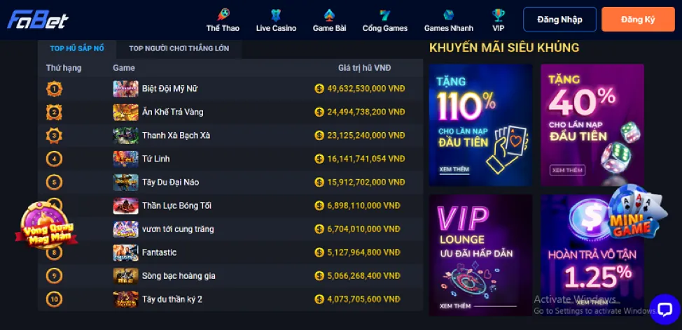 Chuyên mục cá cược thể thao ClubV
